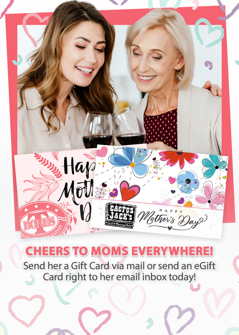 Mother’s Day is Sunday, May 11th