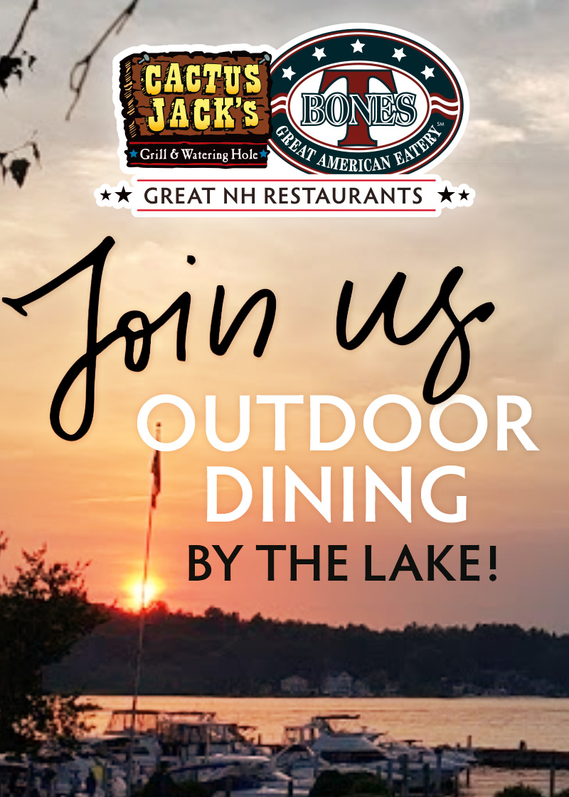 Outdoor Dining By the Lake!